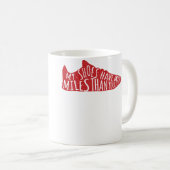 My Shoes Have More Miles Than Your Car Funny Runni コーヒーマグカップ (正面右)