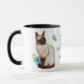 My Siamese Cat Mugの作業懸命 マグカップ (左)