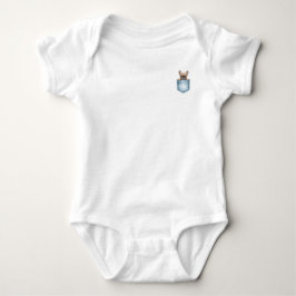 My Sibling is a Frenchie Pocket Baby Bodysuit ベビーボディスーツ