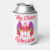 My Sister Is A Warrior Breast Cancer Awareness 缶クーラー (缶裏面)