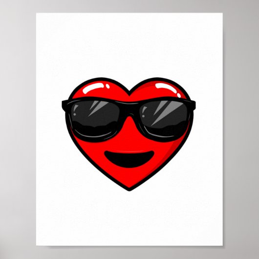 My Sister Is My Valentine Heart Sungles Boy Girl  ポスター (正面)