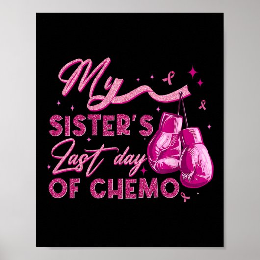 My Sister's Last Day Of Chemo Breast Cancer Surviv ポスター (正面)