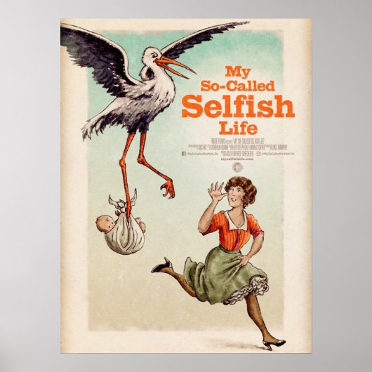 "My So-Called Selfish Life"映画のポスター - 額縁なし ポスター (正面)