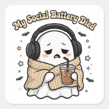 My Social Battery Died トートバッグ - 面白い内向型の人へ