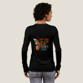 My Son-In-Law Is My Favorite Child Funny Retro  トライブレンドＴシャツ (背面全体)