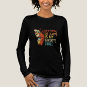 My Son-In-Law Is My Favorite Child Funny Retro  トライブレンドＴシャツ (正面)