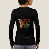 My Son-In-Law Is My Favorite Child Funny Retro  トライブレンドＴシャツ (背面)