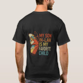 My Son-In-Law Is My Favorite Child Funny Retro  Tシャツ (裏面)