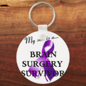 My Son Is A Brain Surgery Survivor キーホルダー (正面)