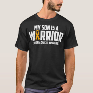 My Son is a Warrior Leukemia Cancer Blood Awarenes Tシャツ