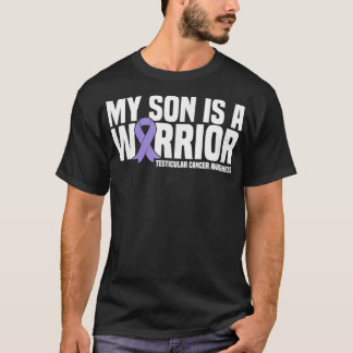 My Son is a Warrior Testicular Cancer Awareness  Tシャツ