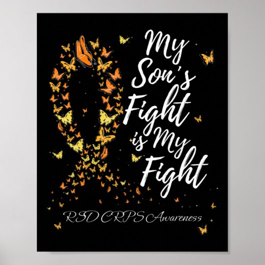 My Son’s Fight Is My Fight Rsd Crps Awareness ポスター (正面)