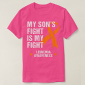 My Sons FightはMy Fight Leukemia認識度2 Tシャツ (デザイン正面)