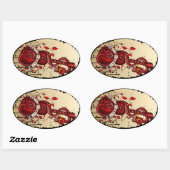 My Soulのステッカーを販売 楕円形シール (シート)