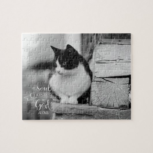 My Soul Finds Rest - Ps 62:1 ジグソーパズル (横)