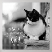 My Soul Finds Rest - Ps 62:1 ポスター (正面)