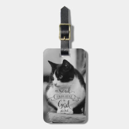 My Soul Finds Rest - Ps 62:1 ラゲッジタグ