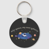 My Space, My Own Galaxy キーホルダー (正面)