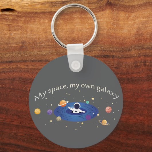 My Space, My Own Galaxy キーホルダー (裏面)