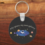 My Space, My Own Galaxy キーホルダー (正面)