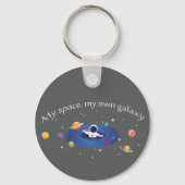 My Space, My Own Galaxy キーホルダー (裏面)