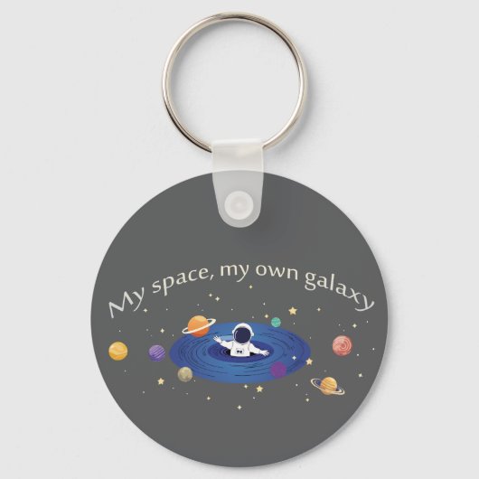 My Space, My Own Galaxy キーホルダー (裏面)