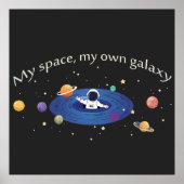 My Space, My Own Galaxy ポスター (正面)