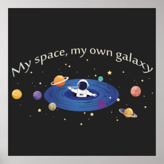 My Space, My Own Galaxy ポスター