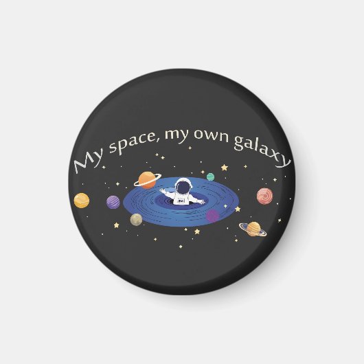 My Space, My Own Galaxy マグネット (正面)