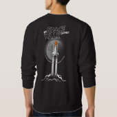 My spacewalk Journey (Dark mode) | Men スウェットシャツ (裏面)