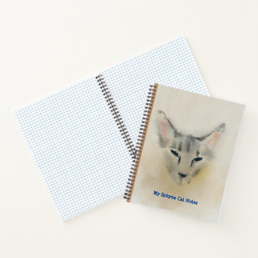 My Sphynx Cat Notes ノートブック (内部)