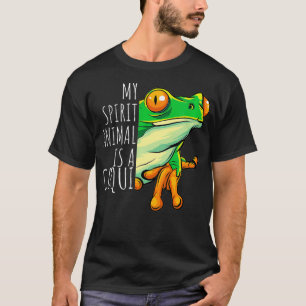 My Spirit Animal is a Coqui Boricua Puerto Rico Tシャツ