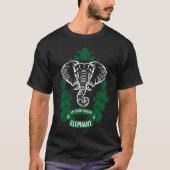 My Spirit Animal Is A Elephant Tシャツ (正面)