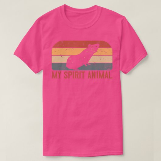 My Spirit Animal Is A Guinea Pig Premium4217 Tシャツ (デザイン正面)