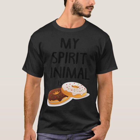 My Spirit Animal Is Birthdayおもしろい諺 Tシャツ (正面)