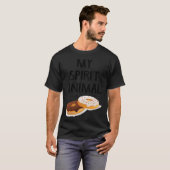 My Spirit Animal Is Birthdayおもしろい諺 Tシャツ (正面フル)