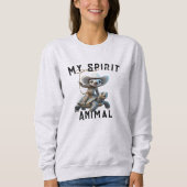 My Spirit Animal Sloth Sweatshirt - Funny Graphic! スウェットシャツ (正面)