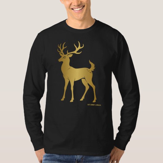 My Spirit Animal - Stag Tシャツ (正面)