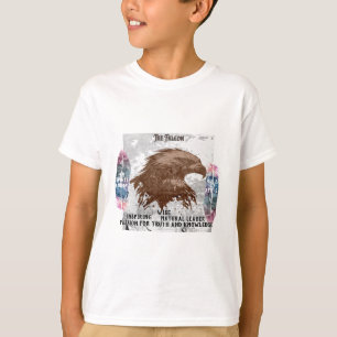 "My Spirit Animal" The《鳥》ハヤブサMar - Apr Desk Mat Tシャツ