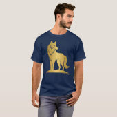 My Spirit Animal - Wolf Tシャツ (正面フル)