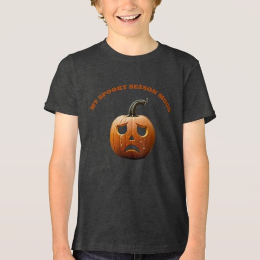 My Spooky Season Mood トライブレンドＴシャツ (正面)