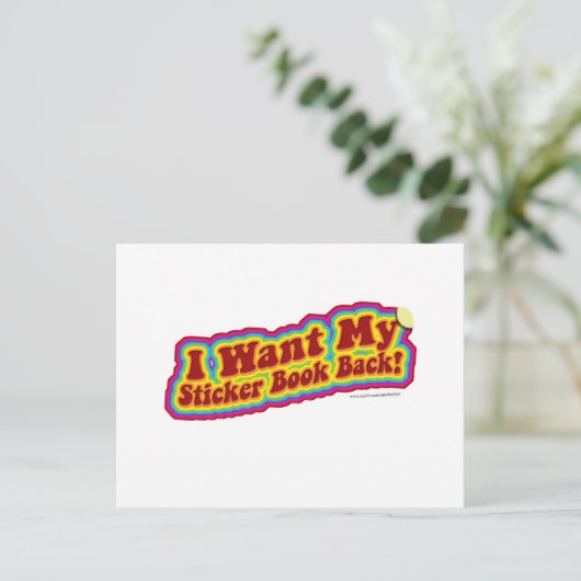 My Stickerbook ポストカード (スタンド正面)
