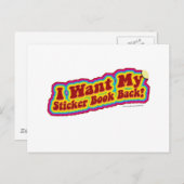 My Stickerbook ポストカード (正面/裏面)