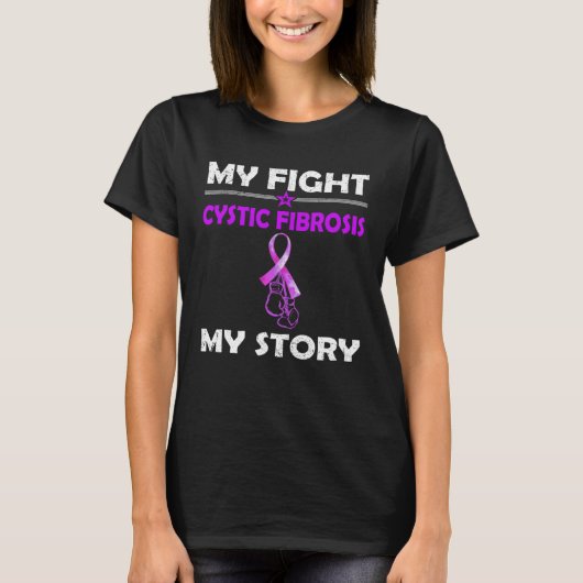 My Story Fight Against CYSTIC FIBROSIS Tシャツ (正面)