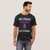My Story Fight Against CYSTIC FIBROSIS Tシャツ (正面フル)