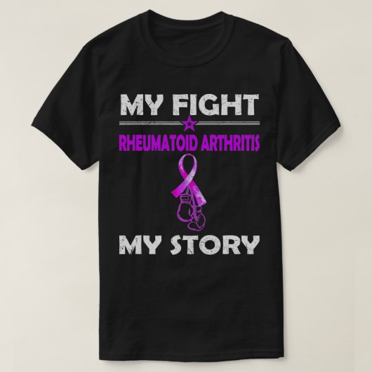 My Story Fight Against RHEUMATOID ARTHRITIS  Tシャツ (デザイン正面)