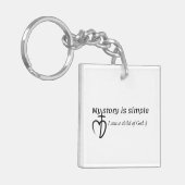 My story is simple キーホルダー (正面左)