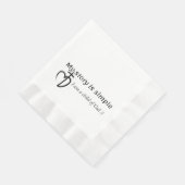 My story is simple 縁ありランチョンナプキン (角)