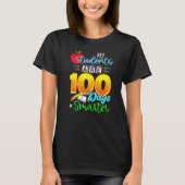 My Students Are 100 Days Smarter Funny 100th Day o Tシャツ (正面)