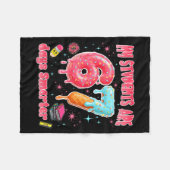 My Students Are 67 Days Smarter Funny Teacher Kids フリースブランケット (正面(横))